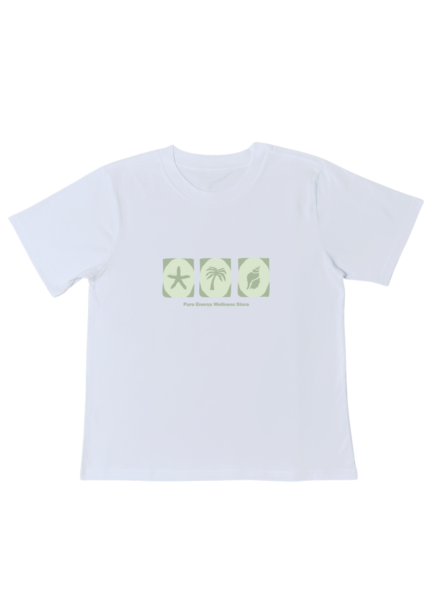 Seaside Trio Boyfriend Tee - Green