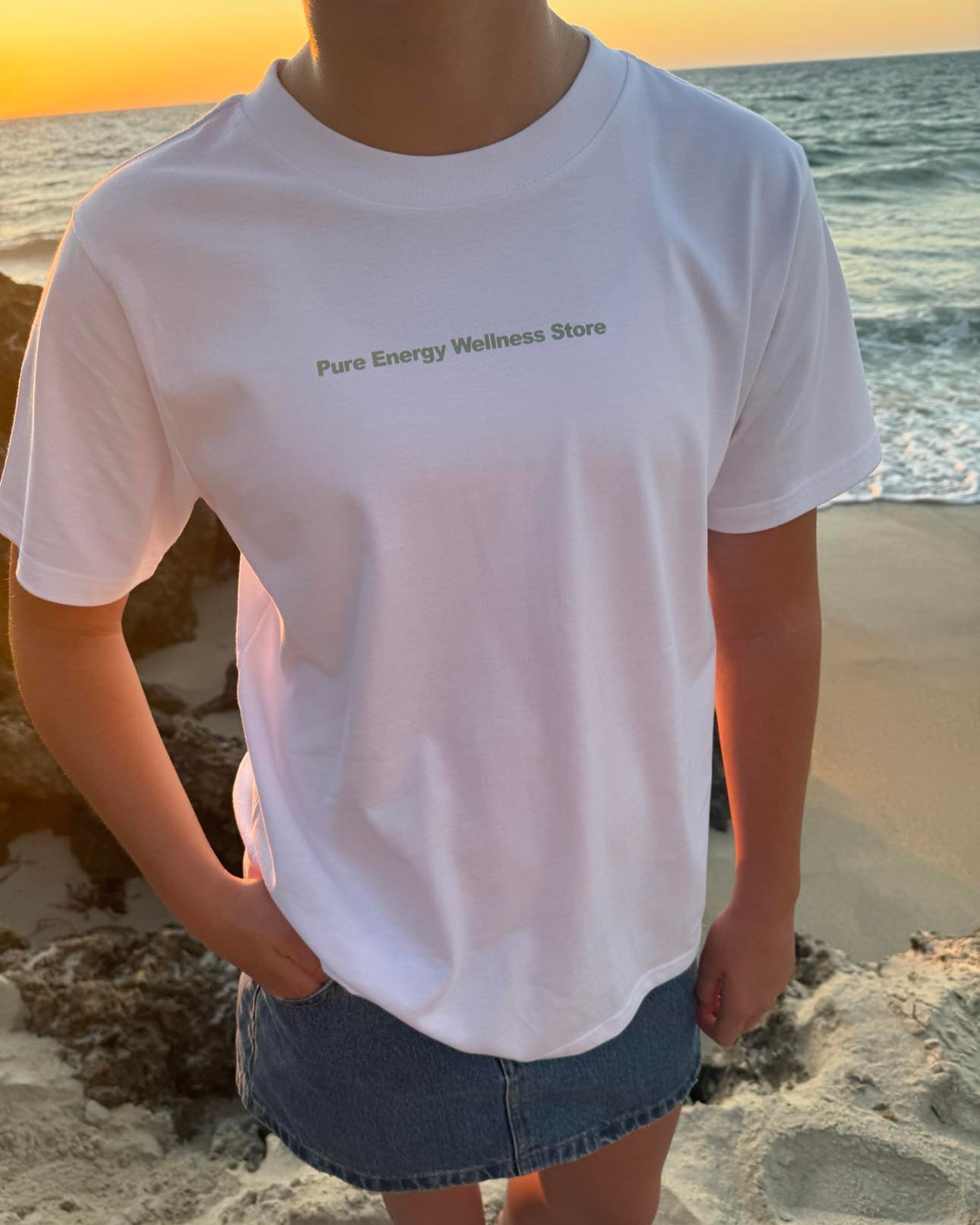 Coastal Bliss Boyfriend Tee - Tropical