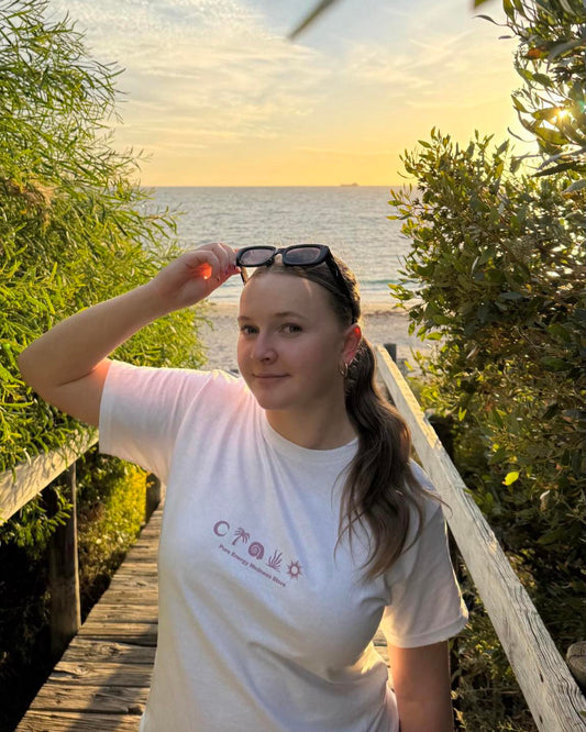 Ocean Elements Baby Tee - Orchid