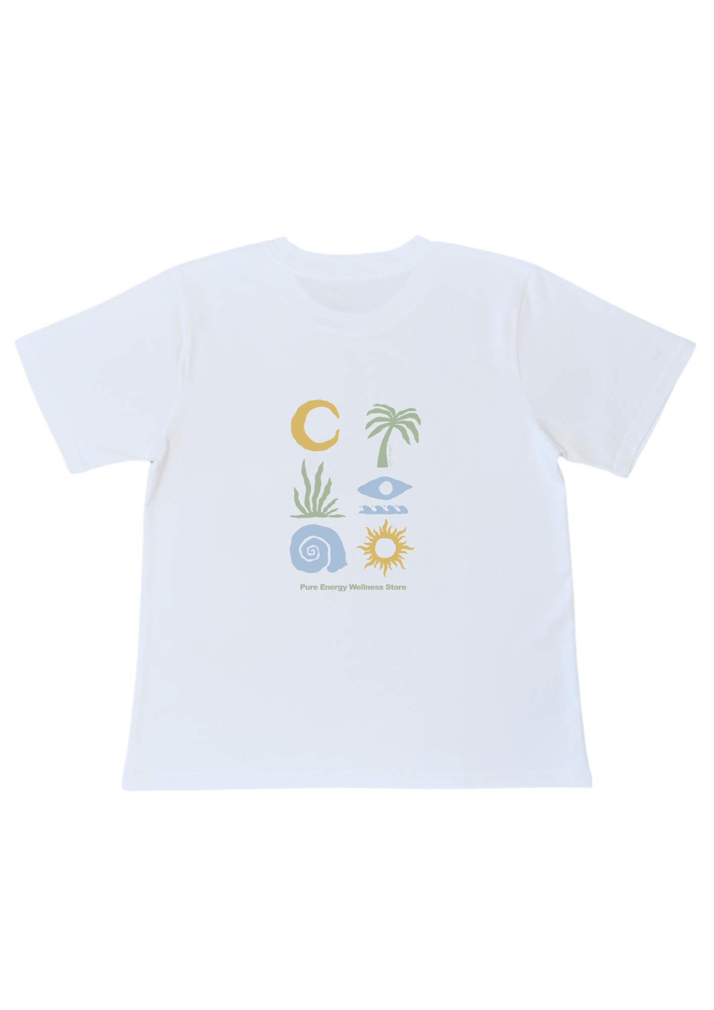Coastal Bliss Boyfriend Tee - Tropical