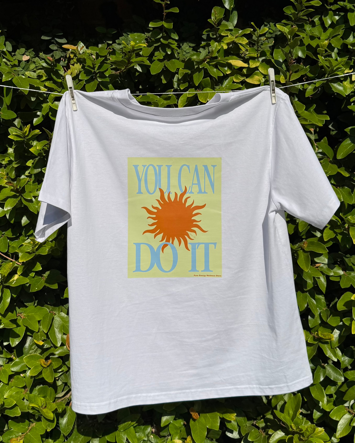 "You Can Do It" Boyfriend Tee - Butter