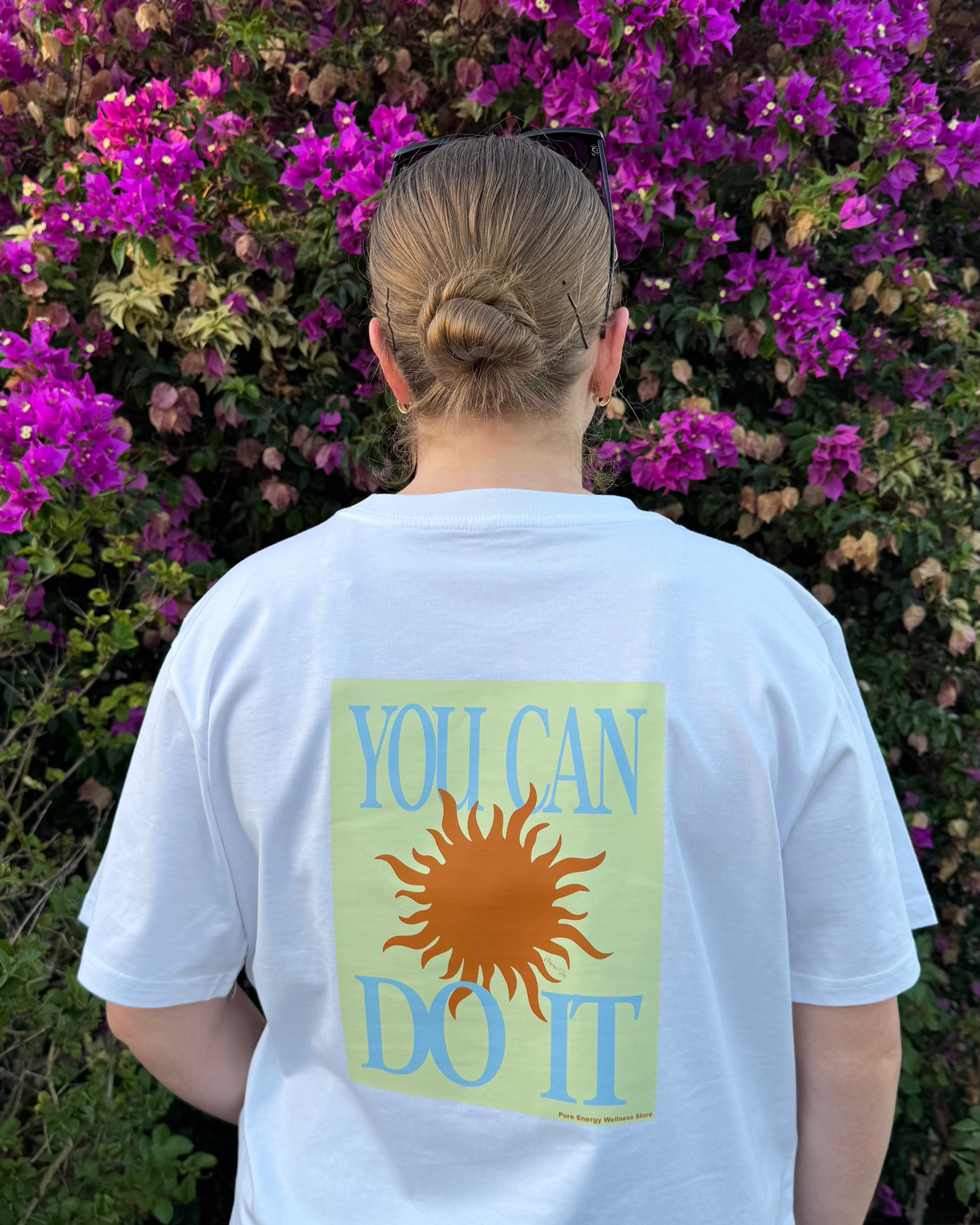 "You Can Do It" Boyfriend Tee - Butter