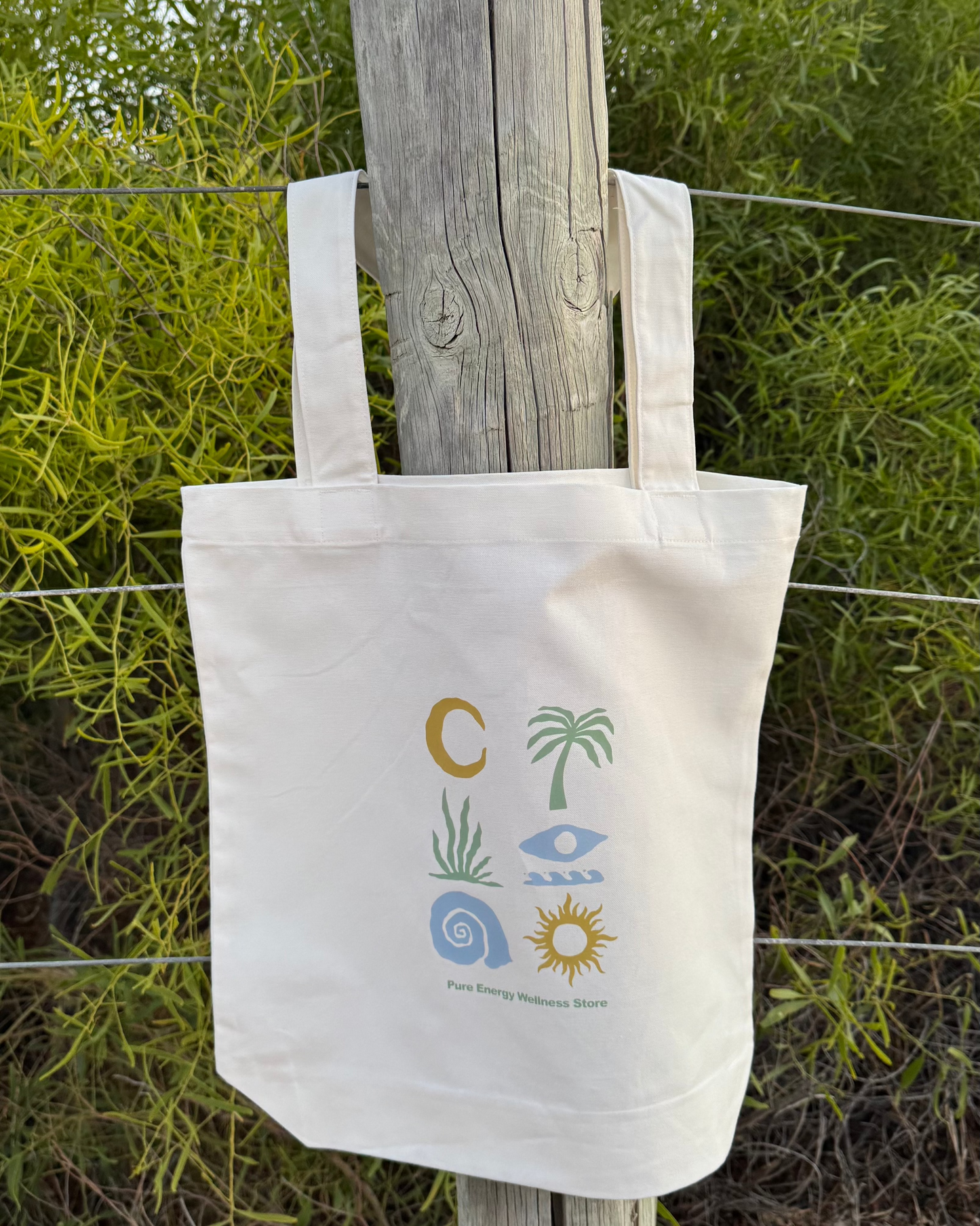 Coastal Bliss Tote Bag - Tropical