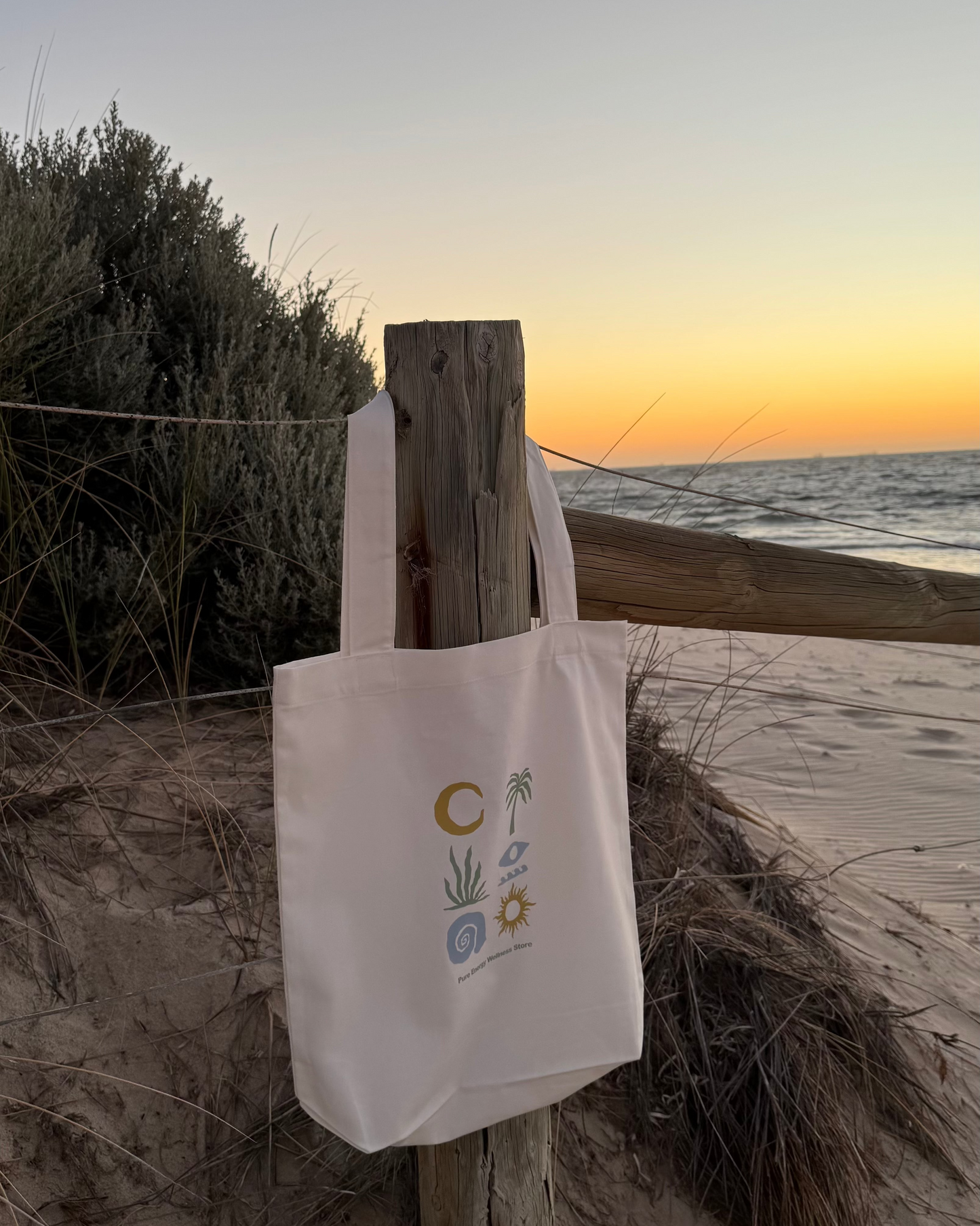 Coastal Bliss Tote Bag - Tropical