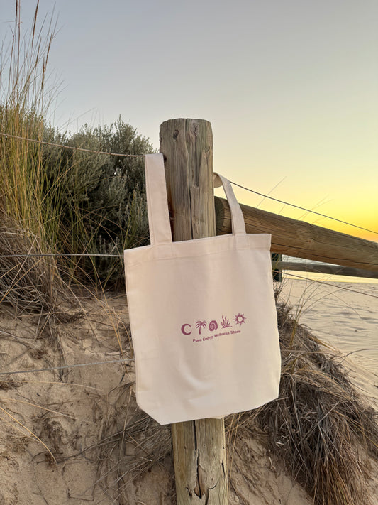 Ocean Elements Tote Bag - Orchid