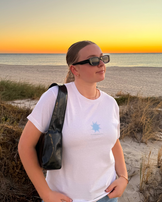 Sundaze Baby Tee - Azure